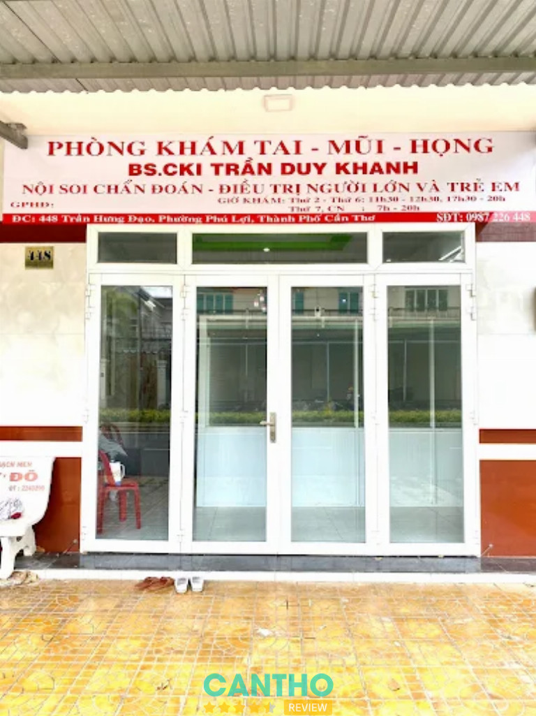 Phòng Khám Tai Mũi Họng BSCKI Trần Duy Khanh Sóc Trăng