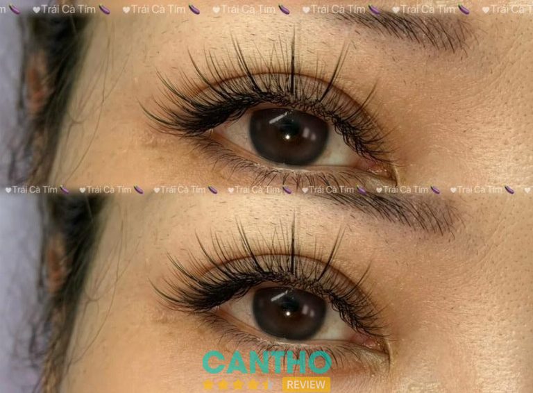 tiệm nối mi đẹp ở Sóc Trăng Trái Cà Tím Eyelash