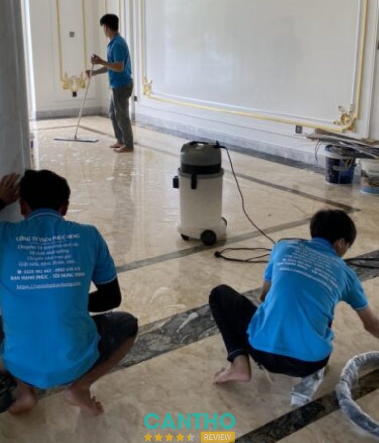 Dịch vụ vệ sinh nhà ở Cần Thơ Phúc Hưng