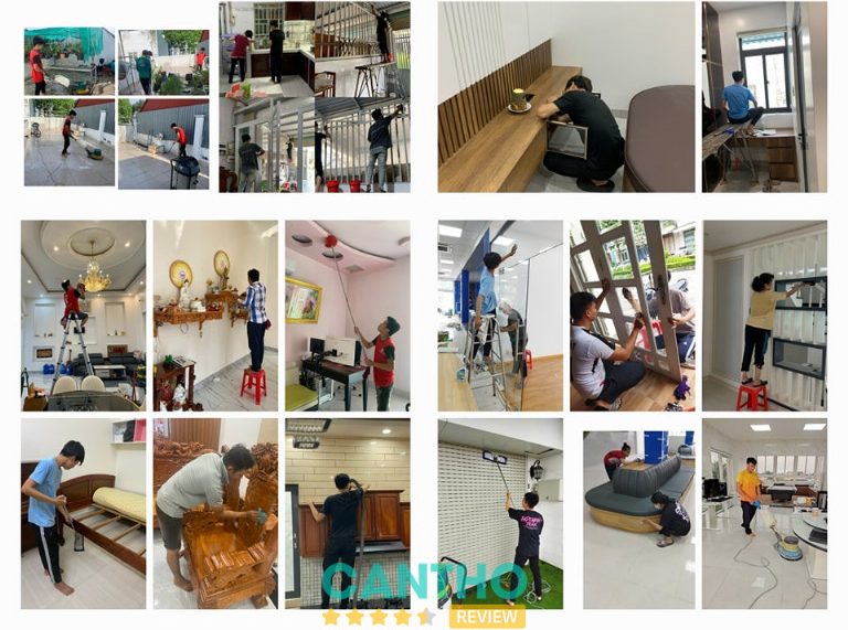 Dịch vụ vệ sinh nhà ở Cần Thơ Bình Nguyên NT