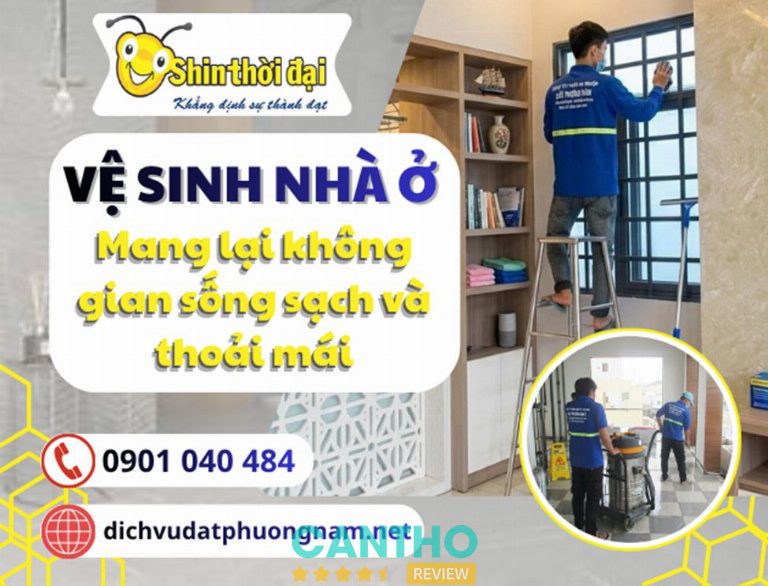 Dịch vụ vệ sinh nhà tại Cần Thơ Oshin Thời Đại Đất Phương Nam