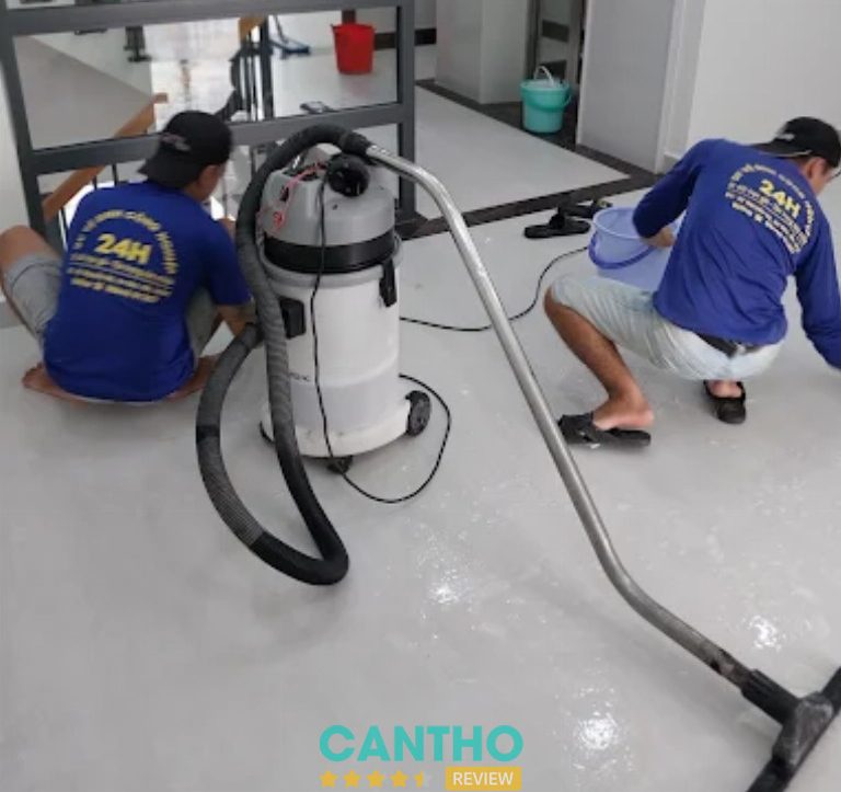 Dịch vụ vệ sinh nhà ở Cần Thơ 24H