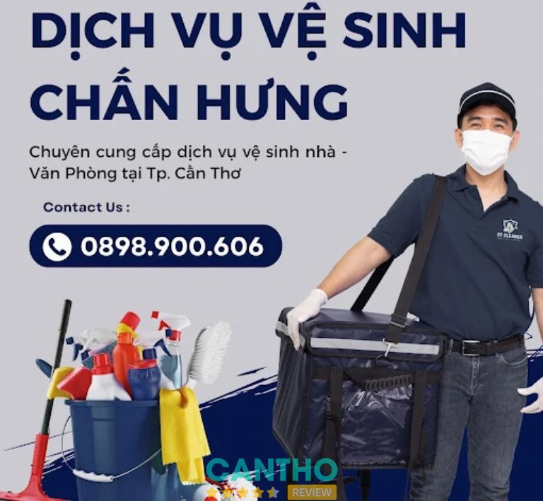 Dịch vụ vệ sinh Nhà Chấn Hưng Cần Thơ