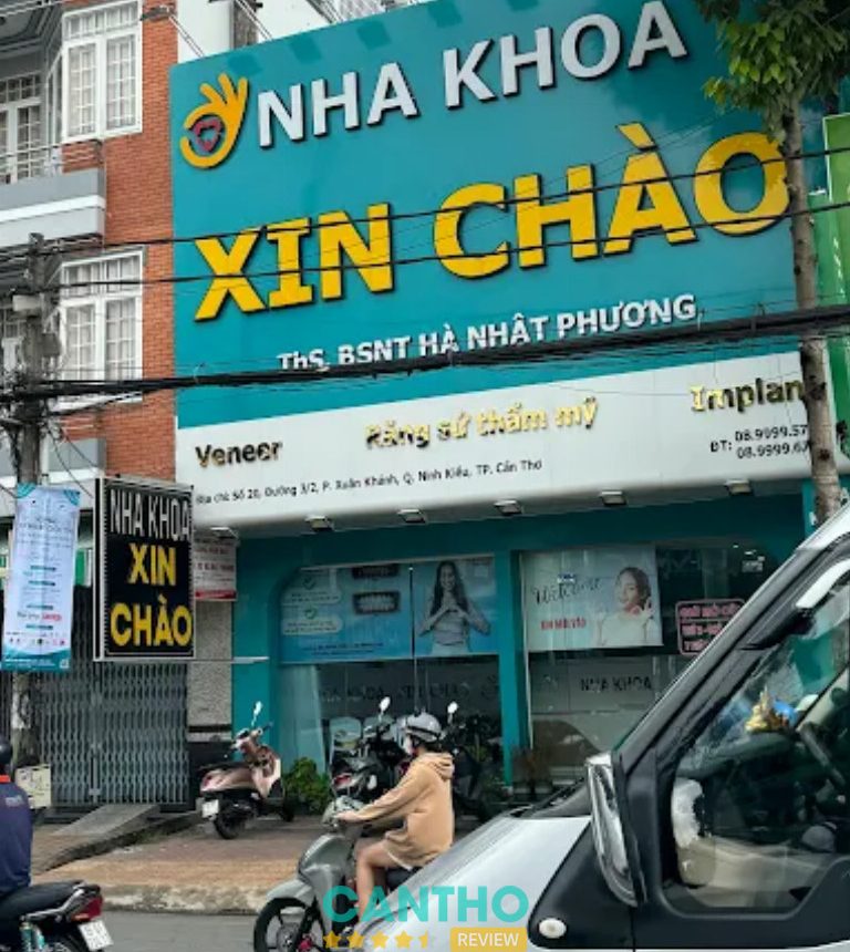 Nha Khoa Xin Chào khám răng cho bé ở Cần Thơ