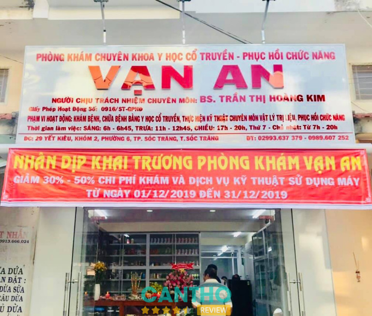  Phòng khám Đông y Vạn An ở Sóc Trăng 