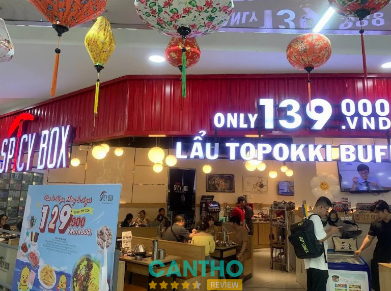 Quán ăn Hàn Quốc ở Cần Thơ SPICY BOX