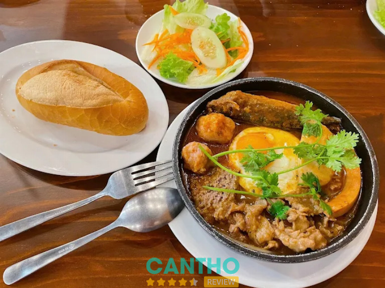 quán ăn sáng ngon tại Cần Thơ Bánh Mì Chảo Mười