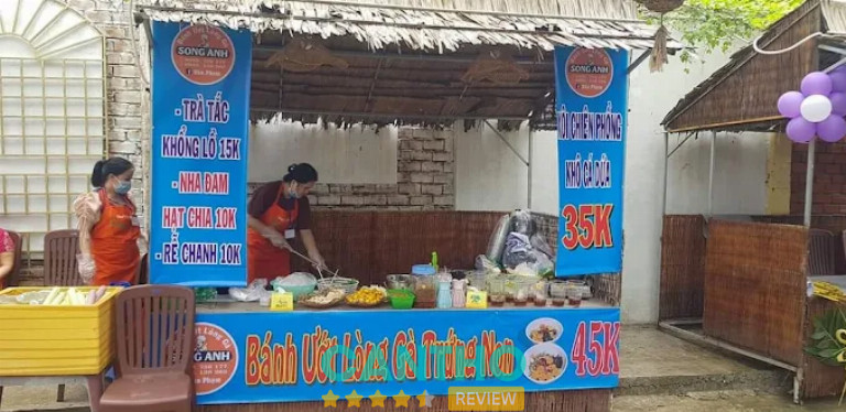 quán ăn sáng ngon ở Cần Thơ Bánh Ướt Lòng Gà Song Anh