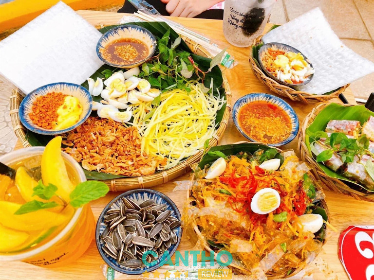 Quán bánh tráng trộn ngon ở Cần Thơ