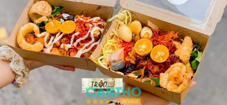 Quán bánh tráng trộn Cần Thơ