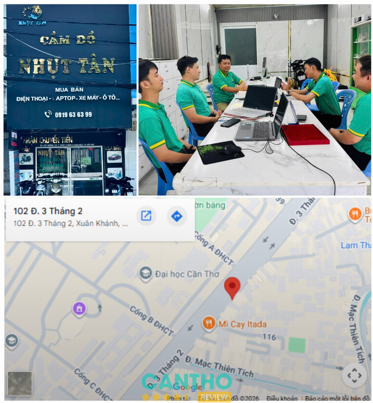 Tiệm cầm đồ ở Cần Thơ