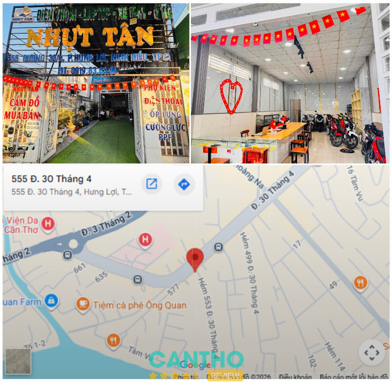Cầm Đồ Nhựt Tân tại Cần Thơ