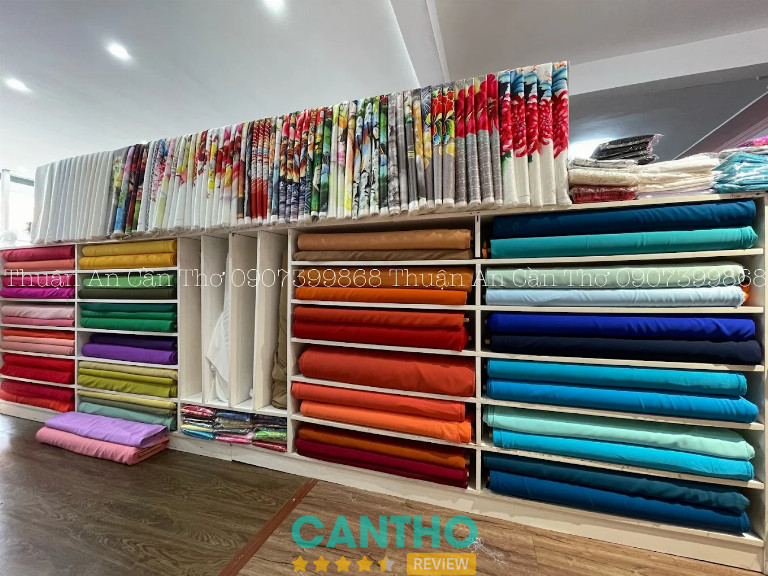 shop vải áo dài ở Cần Thơ