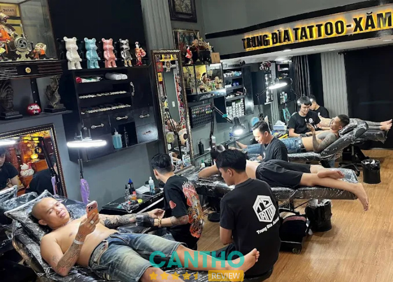 Tiệm xăm Trung Đìa Tattoo Cần Thơ