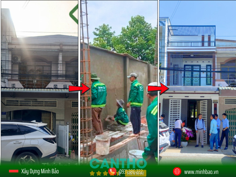 Xây Dựng Minh Bảo cải tạo, sửa chữa nhà ở Cần Thơ