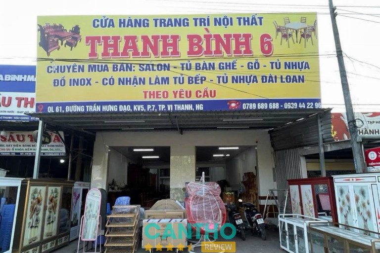 Cửa hàng nội thất ở Hậu Giang