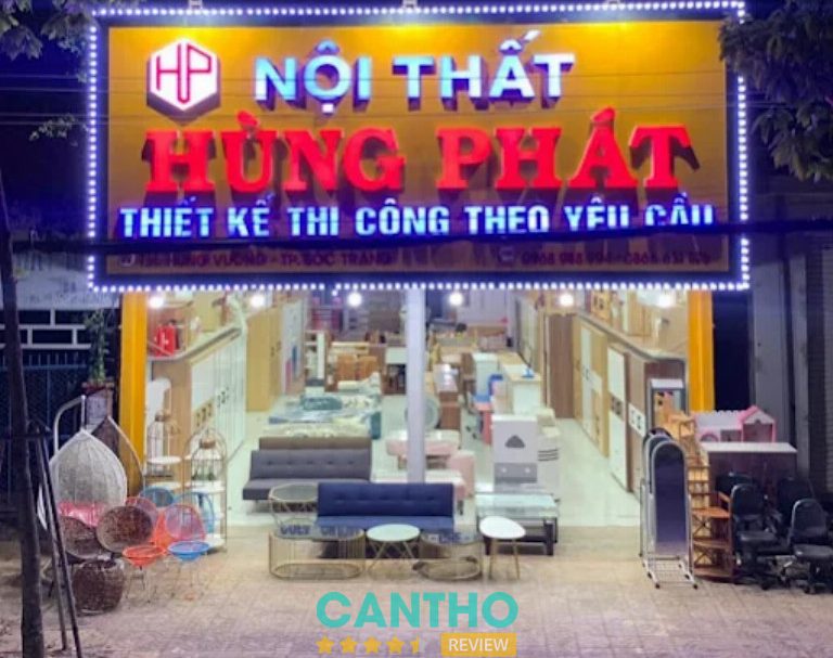 Cửa hàng nội thất ở Sóc Trăng Hùng Phát