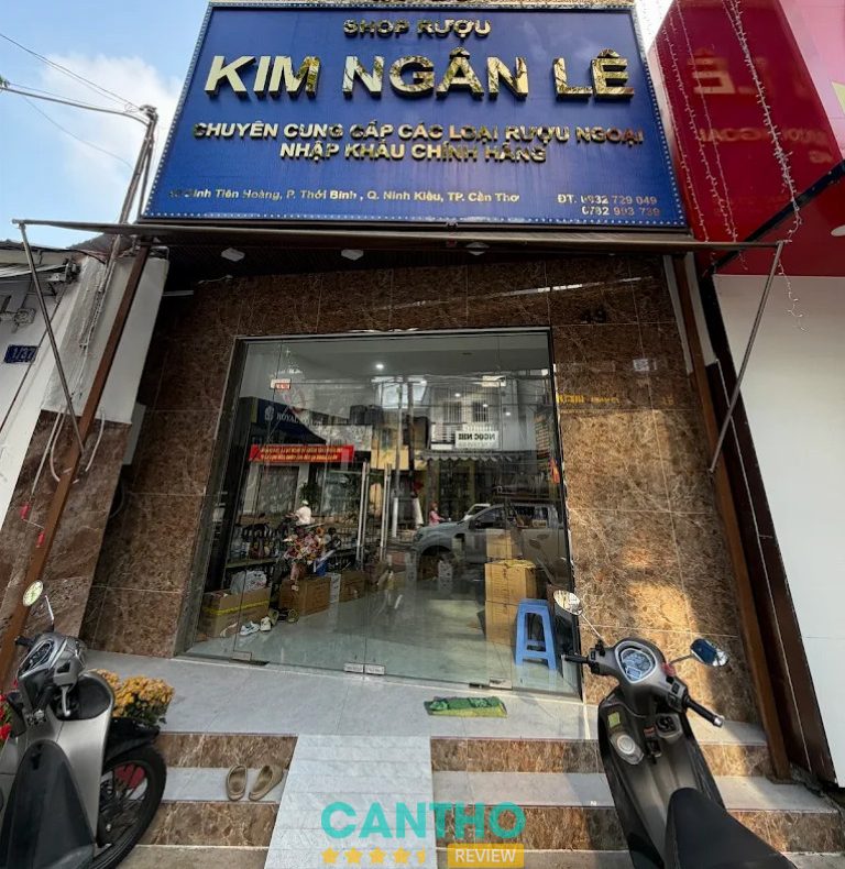 cửa hàng rượu vang, rượu ngoại ở Cần Thơ Kim Ngân Lê