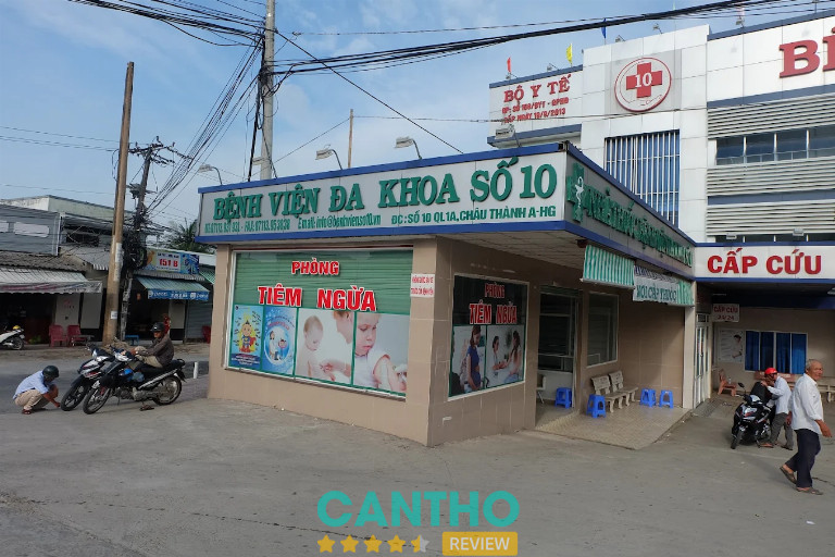 Bệnh viện Đa Khoa Số 10 khám da liễu ở Hậu Giang