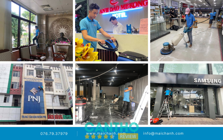 Dịch vụ vệ sinh công nghiệp ở Cần Thơ Mai Chánh