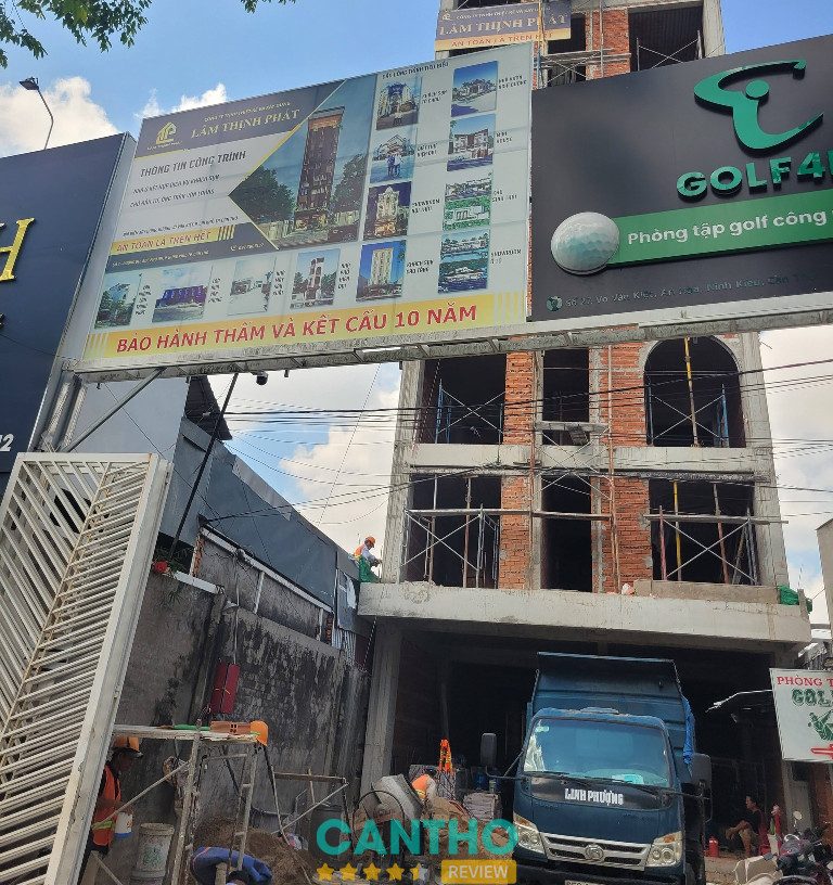 Lâm Thịnh Phát thiết kế thi công khách sạn ở Cần Thơ 