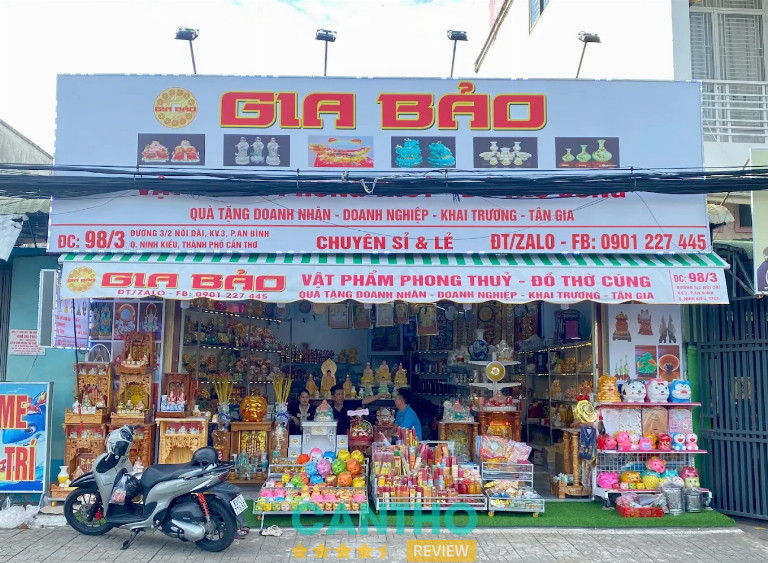 Cửa hàng bán đồ thờ cúng ở Cần Thơ Gia Bảo