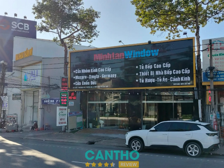 Cửa nhôm xingfa Minh Tân Window Cần Thơ
