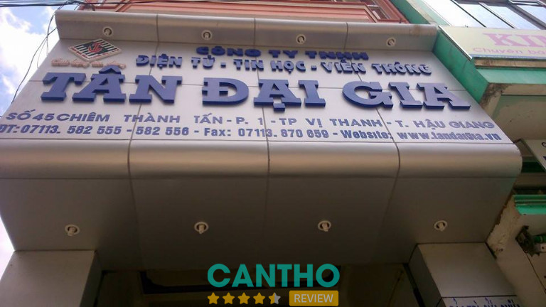 In ấn Tân Đại Gia làm biển quảng cáo ở Vị Thanh