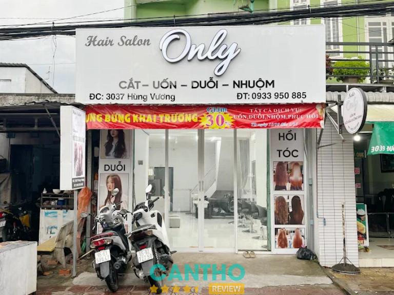 Hair Salon ONLY nối tóc đẹp ở Ngã Bảy