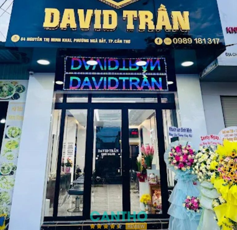 David Trần Hair Studio nối tóc ở Ngã Bảy