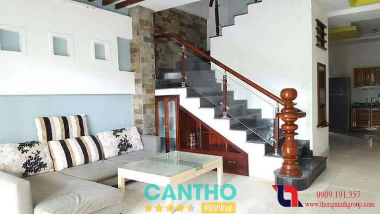 Thông Minh Group thi công cầu thang kính ở Cần Thơ chất lượng