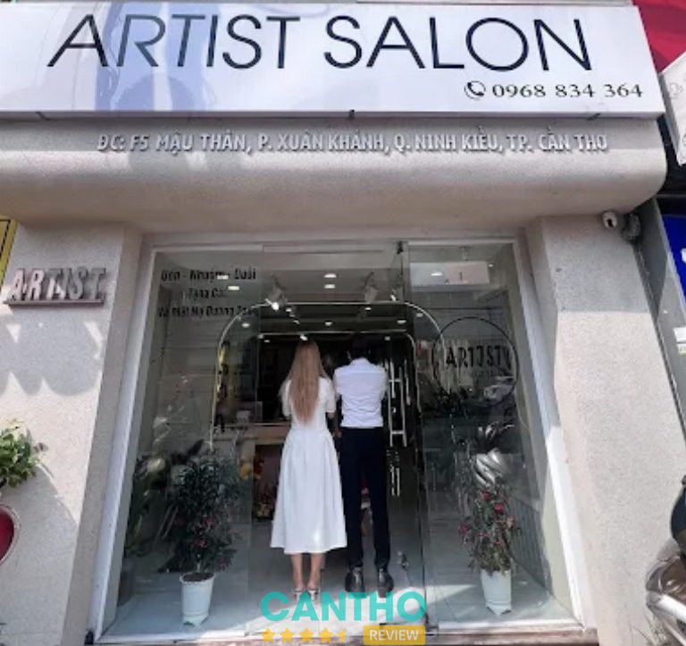 Artist salon nhuộm tóc đẹp ở Cần Thơ