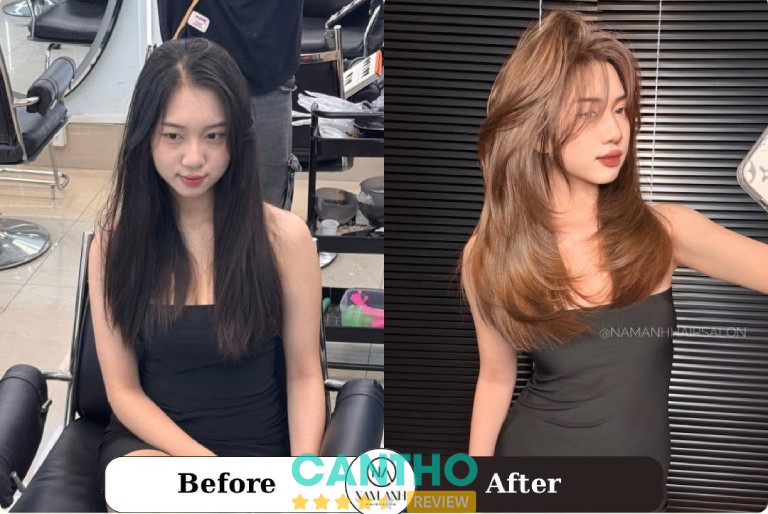 Nam Anh Hair salon nhuộm tóc Cần Thơ