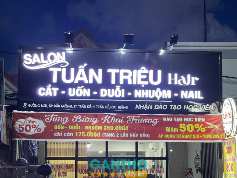 Tuấn Triệu Hair salon nối tóc ở Sóc Trăng 