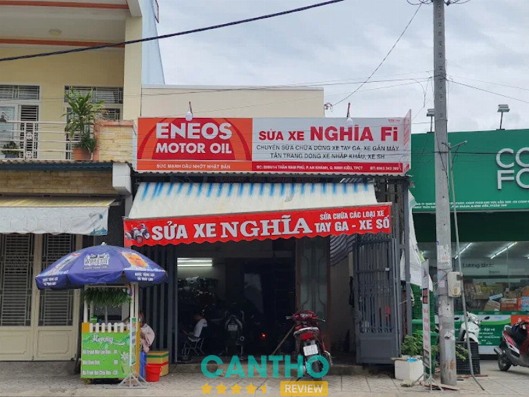 các tiệm sửa xe máy ở Cần Thơ