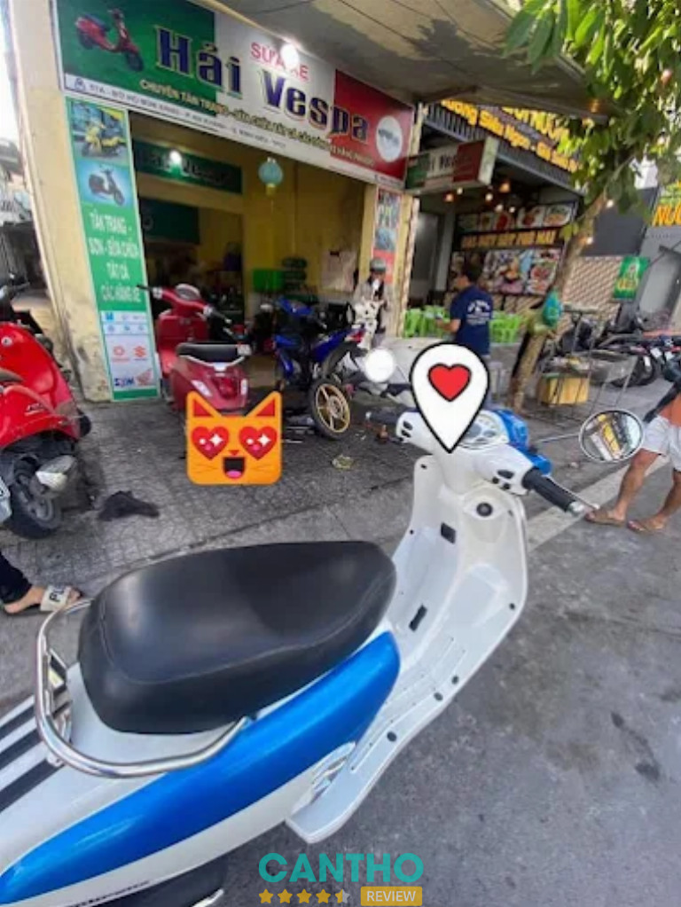 Tiệm sửa xe Hải Vespa Cần Thơ