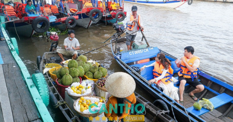 Chợ nổi cái răng cần thơ