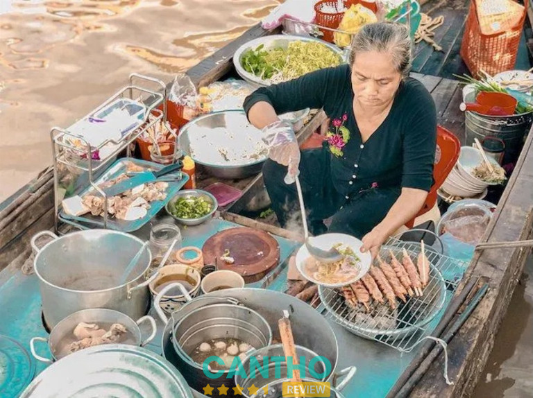 Chợ nổi cái răng cần thơ
