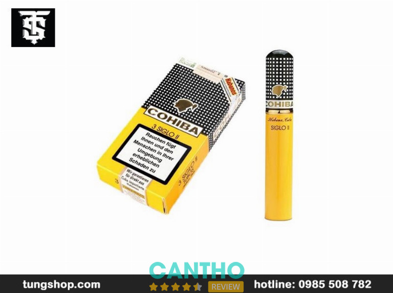 Tùng Shop review xì gà Cohiba Siglo 2 Tubos 3