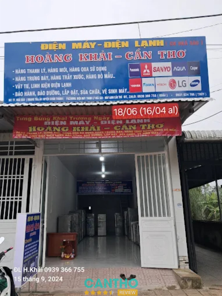 Điện Máy HOÀNG KHẢI Ngã Sáu
