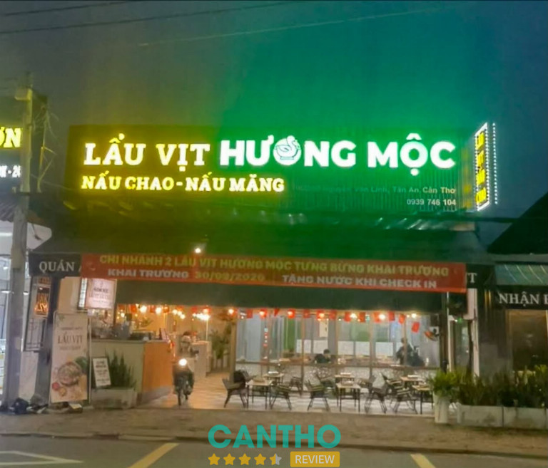 Hương mộc lẩu vịt nấu chao cần thơ