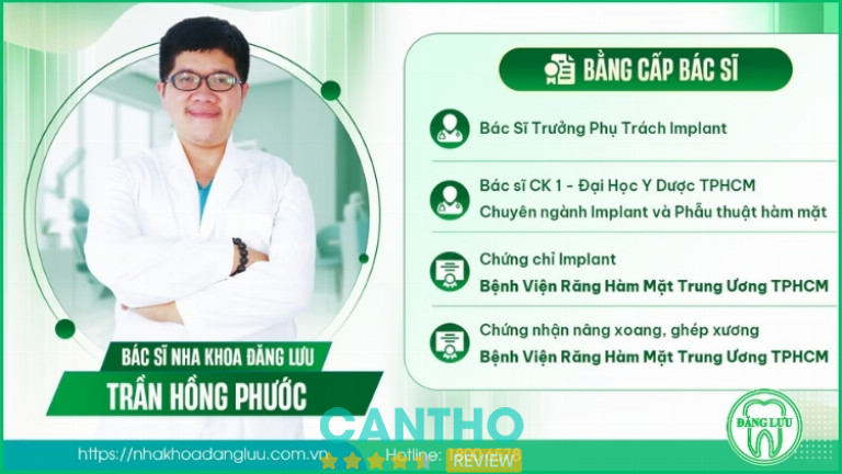 Bác sĩ Nha Khoa Đăng Lưu